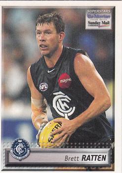 2003 Select The Advertiser-Sunday Mail AFL #18 Brett Ratten Front